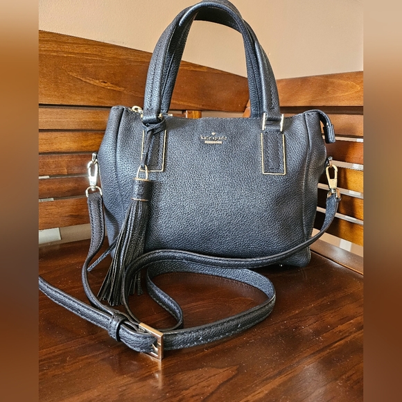 Kate Spade Pebbled Leather Satchel! EUC! - Picture 8 of 13